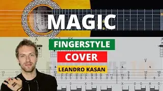 COMO TOCAR MAGIC NO VIOL&Atilde;O FINGERSTYLE TUTORIAL COM TABLATURA