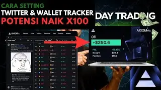 Cara Setting Wallet Tracker & Twitter Tracker Axiom Pro 🔍 Cari Memecoin Potensi x100 Lebih Awal!