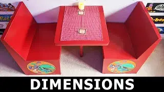Restaurant Booth DIMENSIONS Measurements PLANS home arcade table build