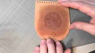 Leathercrafting How-To with Tony Crabtree - Belt Bag Part 1