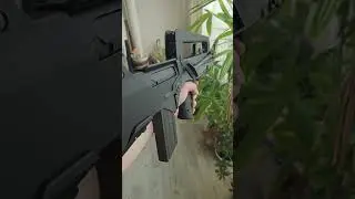 Northeast FAMAS F1 Full Auto (Enhanced Recoil spring)  #airsoft #fullauto #shorts