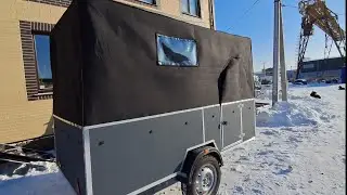 Прицеп pop-up кемпер . Своими руками. 