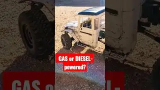 WPL C44KM custom 4x4 truck -GAS or DIESEL?