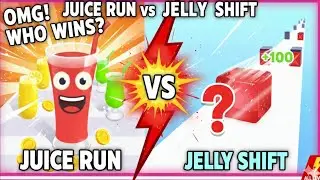 ULTIMATE SQUEEZE! 🍊 JUICE RUN vs JELLY SHIFT - ALL LEVELS 100% BEATEN 🤯 ASMR Mobile Game