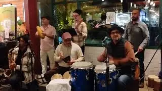 Javier Navarrette and Friends and guests from Oaktown Jazz and Cabanijazz, 9 of 11