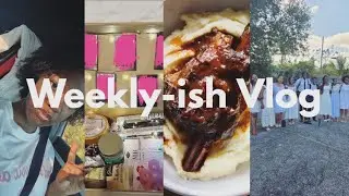 Random clips vlog| cooking, road trip, diy gift, church