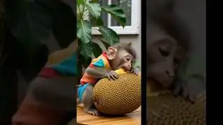 ai monkey #funny #babyanimal #adoreble #ai #babymonkey #monkey #cute #funnyanimals
