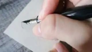 Wedding Calligrapher-A Day in the Life No. 2- Lettering Place Cards in a Modern Font