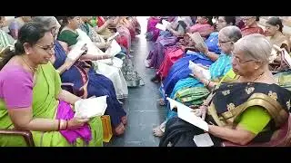 Today Vaikunda Ekadasi Narayaneeyam Chanting at Nurani Gopalakrishna Swamy Bhajana madom 