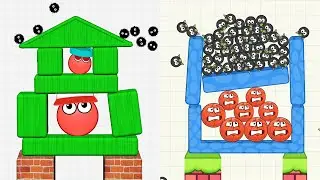 Hide Ball : Brain Teaser Games vs Cover The Ball | Gameplay 1 