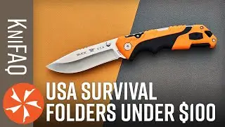 KnifeCenter FAQ #142: USA-Made Survival Folders Under $100?