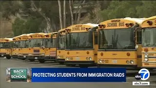 SoCal immigration raids: LAUSD creates new bus routes, safe zones to keep students safe