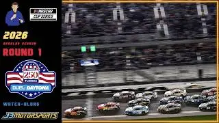 🔴 NASCAR Cup Series | 2026 | Round 1 | #Daytona500 | Duel at Daytona Watch-Along