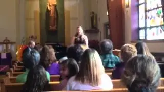 Jeannie Hill sings 