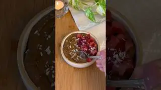 Avocado Chocolate Pudding 🍫🥑 #recipe #vegan