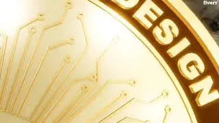 Logo Design - design a 3d coin,gold coin,logo coin,token,bitcoin