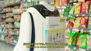 Smart Retail Multilingual Navigation-Timo AI service robot