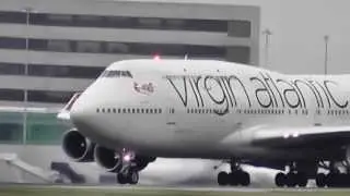 Virgin Atlantic Boeing 747-443 G-VROM 'Barbarella' arrives from Orlando into Manchester 25.4.2013