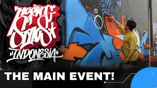 MEETING OF STYLES - INDONESIA 2023  |  VLOG 2/3 | MOOZ GRAFFITI