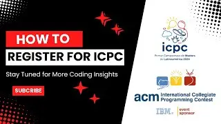 Полное руководство: как зарегистрироваться на ICPC || Пошаговое руководство || Создание профиля