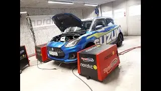 Suzuki Swift RS Dynomap 180hp 330nm