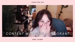 [04/18/24] CONTENT WARNING WITH CELLBIT SYK AND ELLUM :))) - TinaKitten VOD