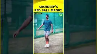 Arshdeep Singh showing deadly in-swing & out-swing skills with red ball ahead of Asia Cup 2025