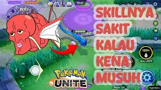GYARADOS GAMEPLAY PART 2,POKEMON UNITE #gyarados #pokemonunite #pakrebo