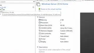VMWare setup a private network