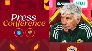 🟨 LIVE 🟥 LA CONFERENZA STAMPA DI GIAN PIERO GASPERINI ALLA VIGILIA DI NAPOLI-ROMA