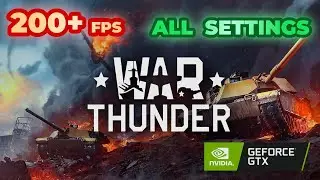 War Thunder GTX 1650 - 1080p Low to Maximum Settings Benchmark