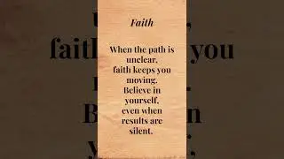 Faith  Trust the Process #motivation #quotes #lifelessons