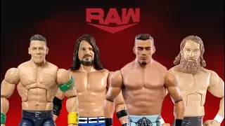 John Cena, Aj Styles, The United States Champion Austin Theory and Daniel Brayn Cut a promo