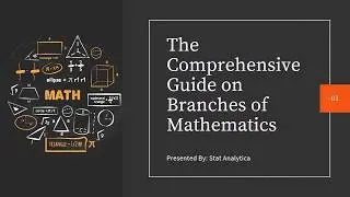 The Comprehensive Guide on Branches of Mathematics