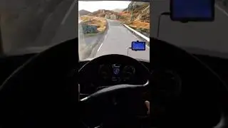 On the roads of Norway! Wonderful landscape!