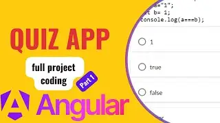 Quiz app in Angular: Angular , tailwind,  json-server install & project setup | part 1 in Hindi