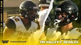Tri-Valley and DeSales Go Punch-for-Punch in Heavyweight Bout 🏈