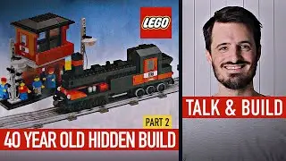 [PART 2] Building a Steam Engine and Station From One LEGO Set!