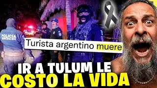 TULUM COLAPSA 😱 Turista argentino fue de vacaciones… y perdió la VIDA