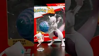 Mew & Mewtwo - Pok&eacute;mon Battle Figure Pack #pokemon #mewtwo #mew #pokemonbattle #pokemonfigures