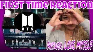 💜 BTS Answer Love Myself Live REACTION | Just Jen Reacts To BTS  💜