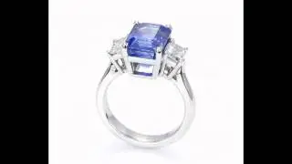 J2926 Blue Natural Sapphire Ring