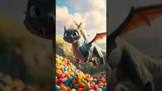 The Dragon and the Jellybean River | Animated Fantasy Story by Moi Songs