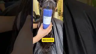Deep condition your hair with salon treatment