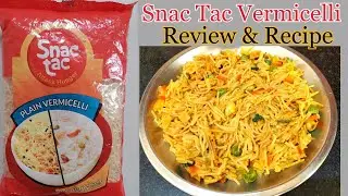 Snac Tac Vermicelli Recipe & Review in Hindi | Rs 29 for 450 grams | Sevai Recipe