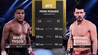 Майк Тайсон против Майкла Биспинга | Тренировка Майка Тайсона к UFC 5 | Бой стоя
