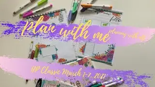 Plan With Me || March 1-7,2021 || Colorful