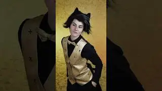 F&eacute;lix the gentleman 🖤 #felixthecat #cosplay