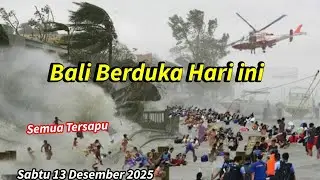 Bali Berduka 13-12-2025! Baru Saja Terjadi Banjir Besar Sapu Kota Karangasem Bali Hari,Mobil Hanyut
