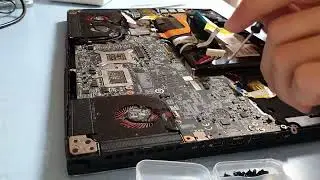 MSI GS73VR Fan replacement + Repaste